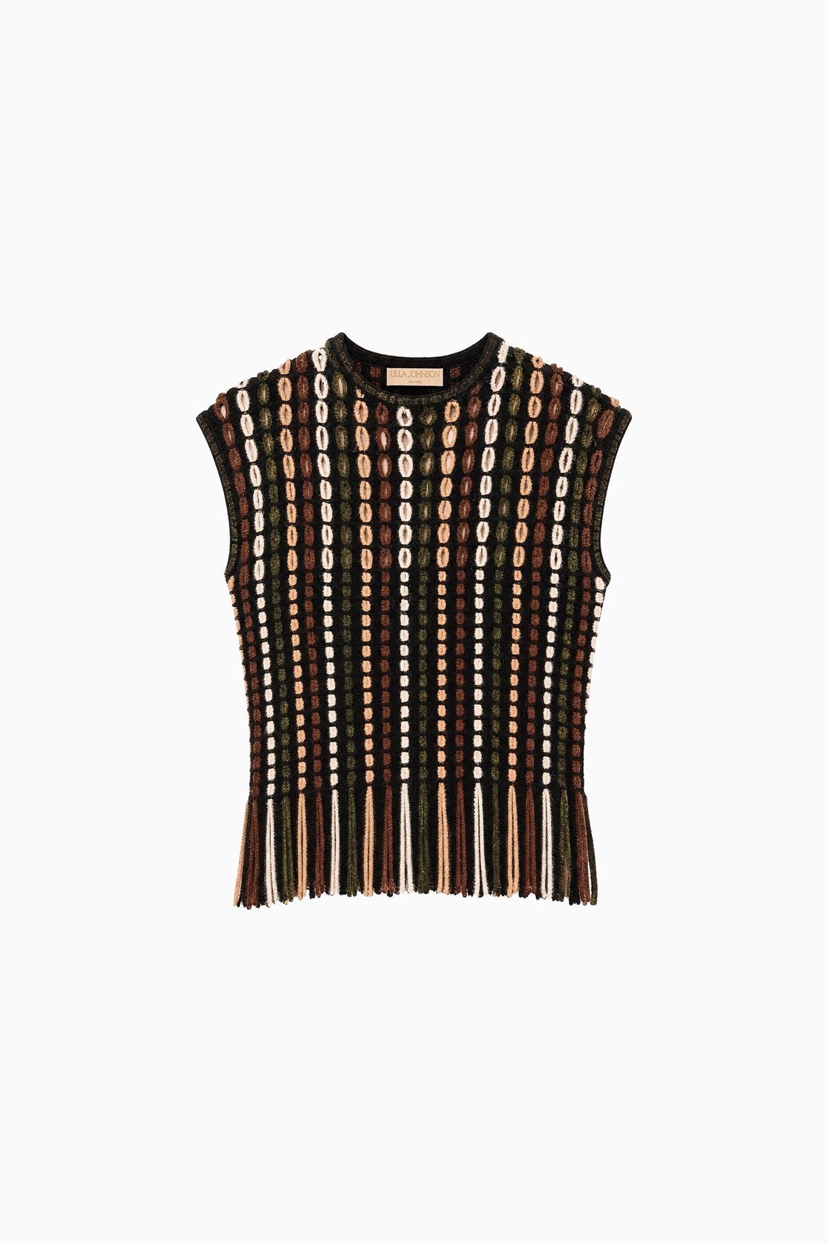 Natia Short Sleeve Knit Top - Noctis