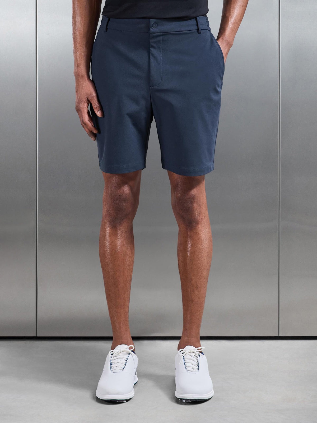 24 Hour Short in Steel Blue