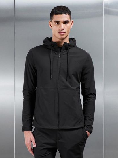 24 Hour Windbreaker in Black