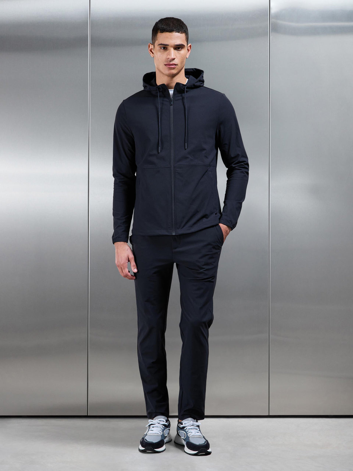 24 Hour Windbreaker in Navy